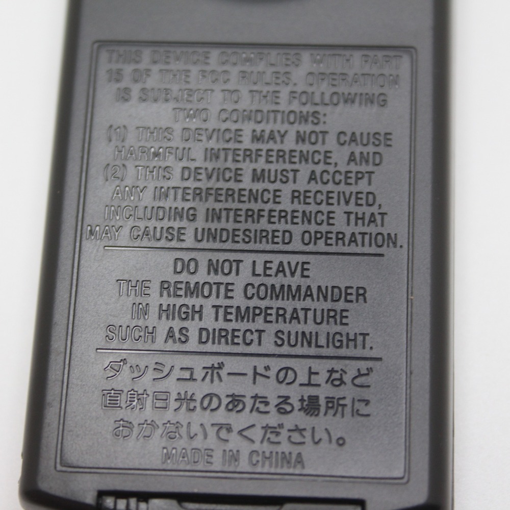 Sony Remote Commander RM-X151 Car Audio System Control Tested Genuine - Picture 4 of 6